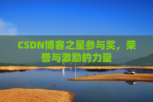 CSDN博客之星参与奖，荣誉与激励的力量